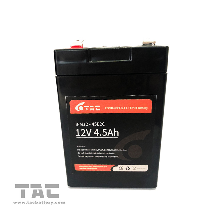 厂家现货供应12.8V 4.5Ah锂电池组 磷酸铁锂电池12.8V锂代铅电池