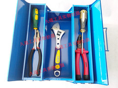 Factory Sales Two-Layer Steel Tool Box Multifunctional Double-Layer Steel Tool Box Household / Electrician Maintenance Worker