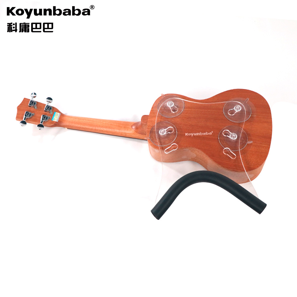 Kyong Baba guitarra trasera tableta de succión pequeño tamaño bandeja de piano guitarra clásica ukelele instrumento musical accesorios para niños