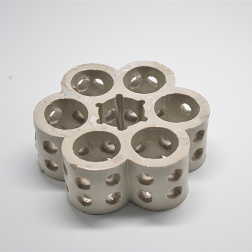 供应轻瓷填料 轻瓷多齿环 轻瓷梅花环 瓷质组合填料