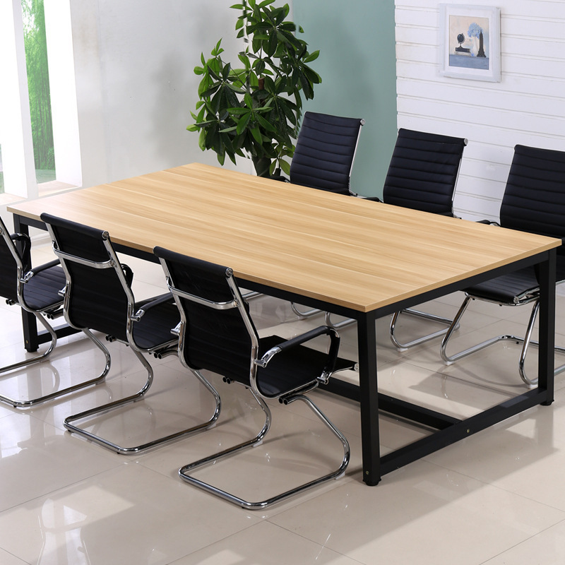 Staff conference table large training negotiation simple long table simple office staff desk spot wholesale