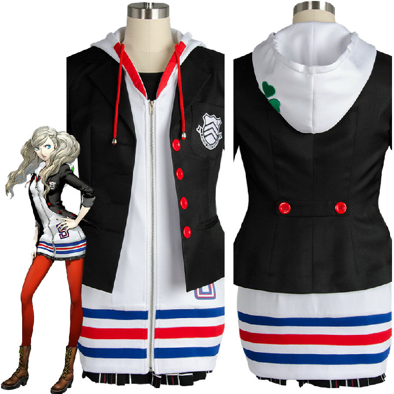 Direct Supply from Manufacturer: Persona 5 Amamiya Yukari Cosplay Costume, Japanese Jk Uniform Cosplay Set, Japanese Manga Style Direct Supply from Manufacturer: Persona 5 Amamiya Yukari Cosplay Costume, Japanese Jk Uniform Cosplay Set, Japanese Manga Style