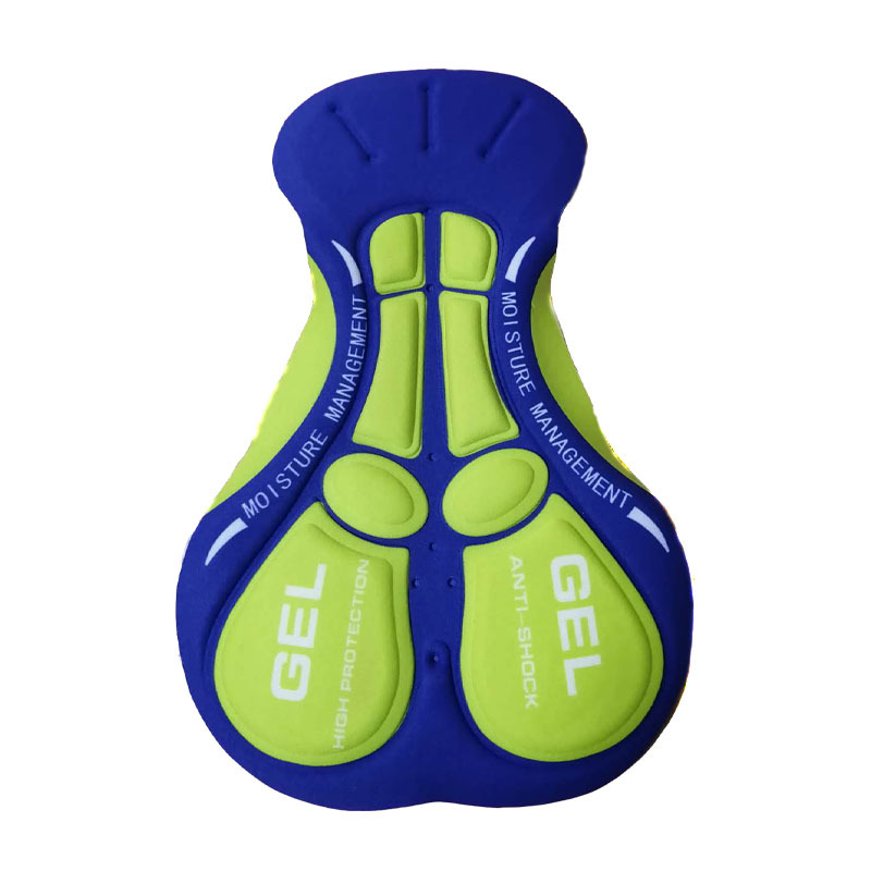 Pantalones cortos de ciclismo pantalones pad ciclismo ropa cojín impresión 9D pantalones de silicona pad ciclismo ropa interior cojín humedad wicking transpirable