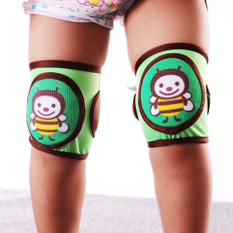 Bebé rótula gota-resistente verano fino niños niño verano aprendizaje caminar niño bebé gateando rodilla cubierta