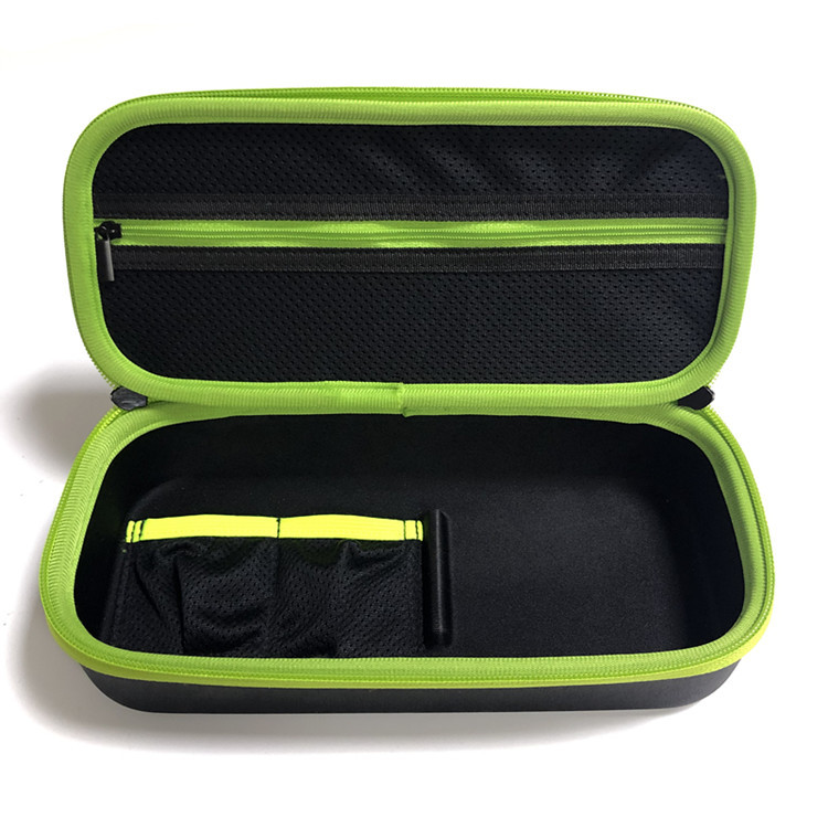 林泰厂家出售3C配件产品仪器收纳PU拉链包装盒 移动电源EVA箱包