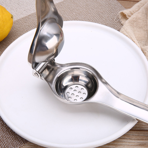 Factory direct supply mirror polished 304 stainless steel manual lemon juicer kitchen gadget juicer
