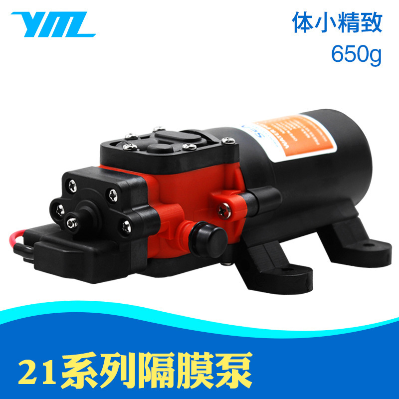 12V/24V RV pump diaphragm pump DC water pump marine vehicle battery self-priming pump automatic pump yacht pump
