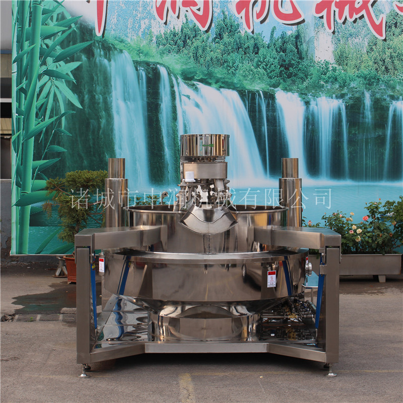 智能控温电磁多抓炒锅 多头多抓炒料搅拌均匀 中润多抓搅拌炒锅