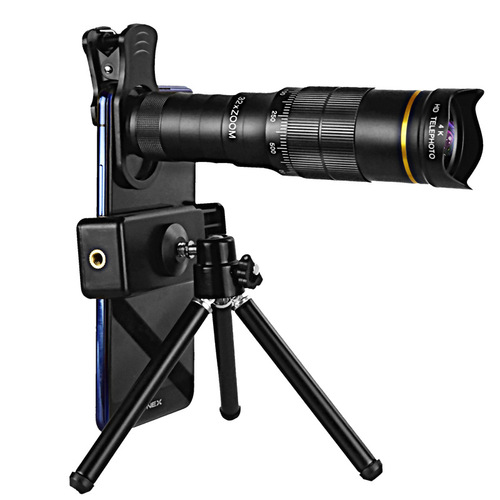 Manufacturer supplies mobile phone telescope 32X telephoto high-definition outdoor 4K external lens foreign trade cross-border wholesale