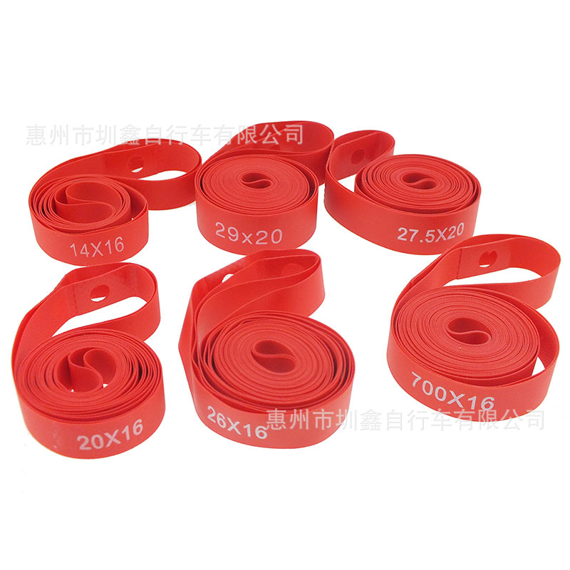 Road and Mountain Bike Inner Tube Pads, Bicycle Tire Pads, 700C, 14-Inch, 20-Inch, 26-Inch, 27.5-Inch Nylon Lining Inner Pads