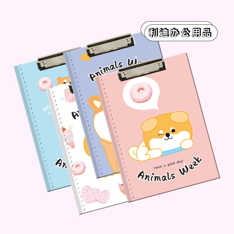 A4 만화 차이 개 창조적 인 절묘한 만화 보드 클립 폴더 쓰기 패드 학생 사무실 용품 패드 부목