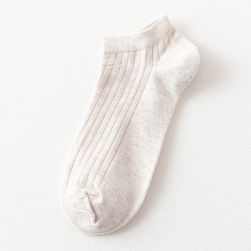 Men's summer low-cut socks, thin breathable, deodorized and sweat-absorbent, one size