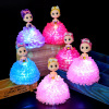 Cartoon colorful flashing doll, toy