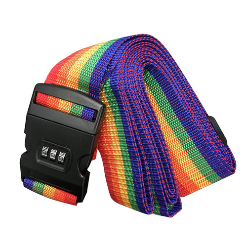 Cross-border cross code lock suitcase straps suitcase straps luggage packing straps
