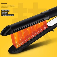 Straightening and curling two-in-one straightening plate mini curling iron straightener Amazon foreign trade