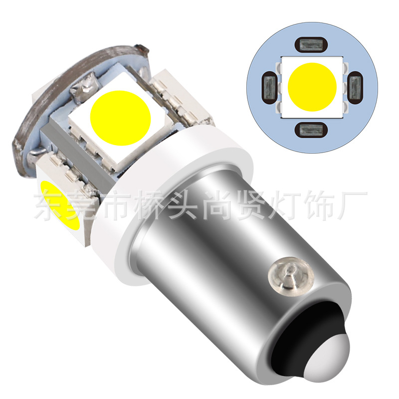 Amazon popular coche ancho luz Ba9S instrumento pantalla luz 5050 5smd LED luz corriente T10