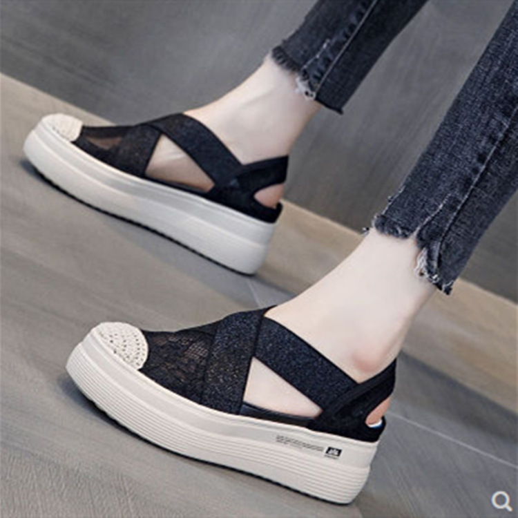 Baotou Sandals Women's Summer 2020 New Fairy Style ins Trendy Internet Celebrity Thick Sole Increased Lazy Fisherman Shoes Casual Shoes Baotou Sandals Women's Summer 2020 New Fairy Style ins Trendy Internet Celebrity Thick Sole Increased Lazy Fisherman Shoes Casual Shoes