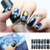 Nail stickers, fake nails for nails, Chinese starry sky, wholesale, 14 pieces