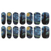 Nail stickers, fake nails for nails, Chinese starry sky, wholesale, 14 pieces