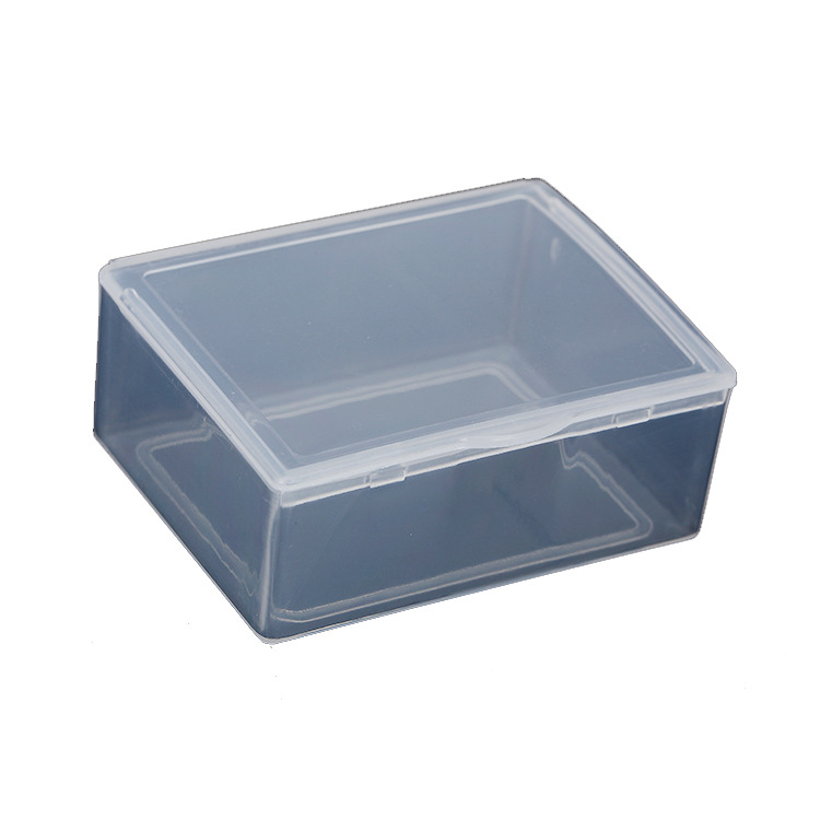 Suministro directo de fábrica Caja de Herramientas caja de plástico rectangular pequeña caja de piezas transparentes caja de almacenamiento de PP con tapa mini