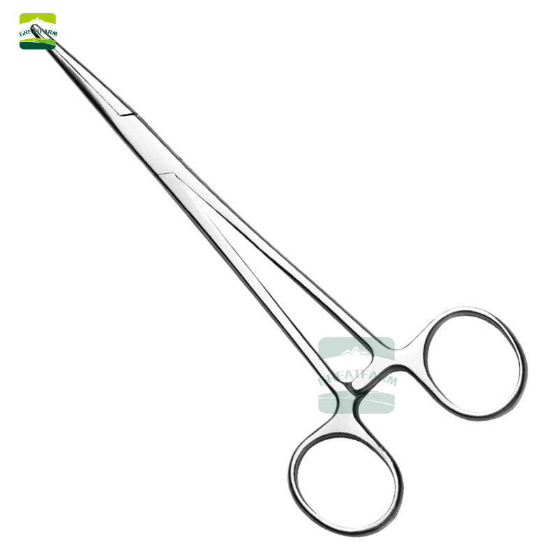 Stainless steel hemostatic forceps degreasing cotton cupping pliers straight elbow surgical forceps clamp forceps straight Laboratory