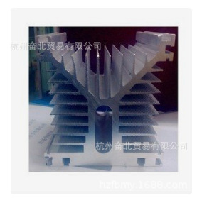 铝型材合金400*125*135mm 电子模块IGBT MTC固态整流桥 Y型散热器
