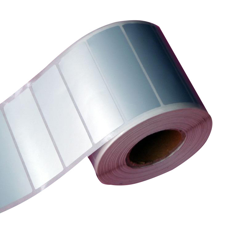 邵阳彩色印刷厂 聚脂银卷标 银色标签纸 PP材料贴纸 条码纸标