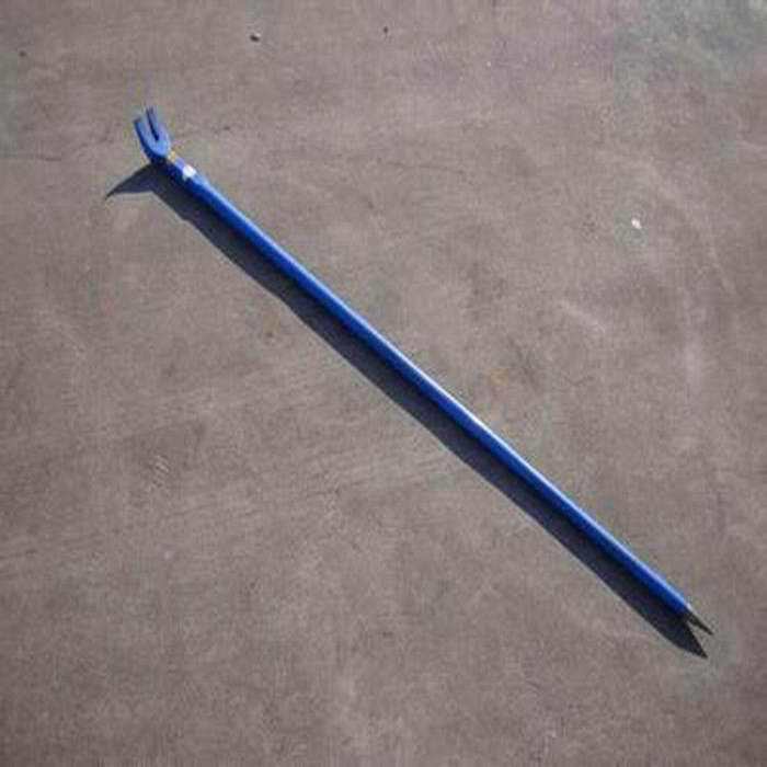 铁路维护专用起钉杠 便携式1.5米开口铁蹶子 铁道道钉拆除工具