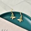 Summer cute earrings flower-shaped, Japanese and Korean, micro incrustation