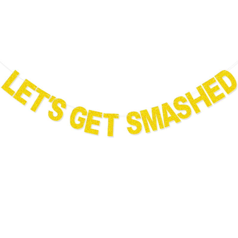 Fiesta de Halloween decoración cadena bandera brillo letras guirnalda calabaza brillo guirnalda