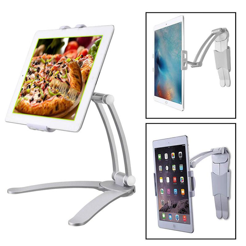 Cross-Border Bracket Tablet Wall Adhesive Desk Bedside Kitchen Holder Wall Hanging Laptop Tablet