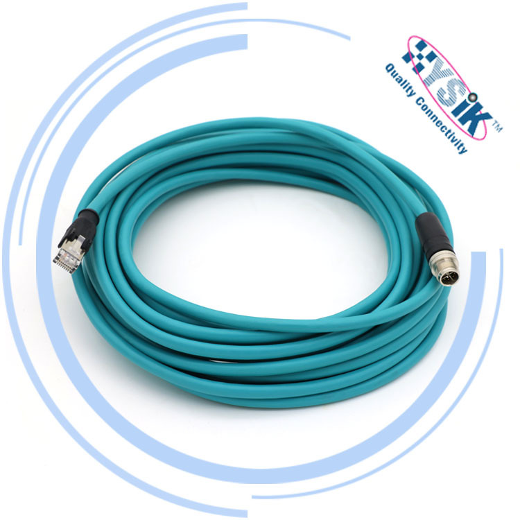 CAT6e超六类万兆以太网线 特软高柔性拖链双绞屏蔽线工业级相机线