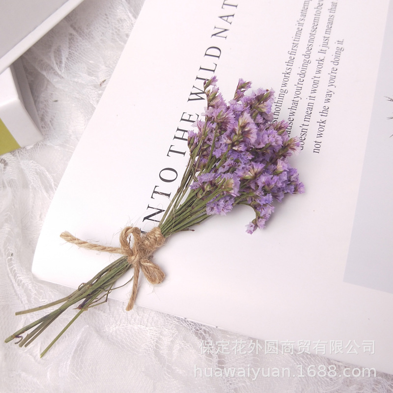 Mini ramo de flores secas, caja de regalo de rosas, decoración de tarjetas, material DIY, accesorios de fotografía, regalos de flores