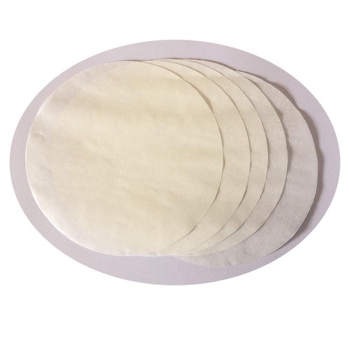 Supply baking round double-sided silicone paper, hamburger patty paper, oven baking baking tray paper