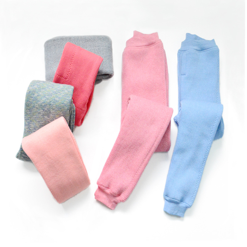 【015】秋冬新款男女童加厚小童棉宝宝保暖裤热能裤厂家直销批发