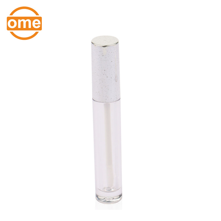 经典圆形唇彩管子批发透明唇膏管空瓶眼线液假睫毛管唇釉彩妆包材