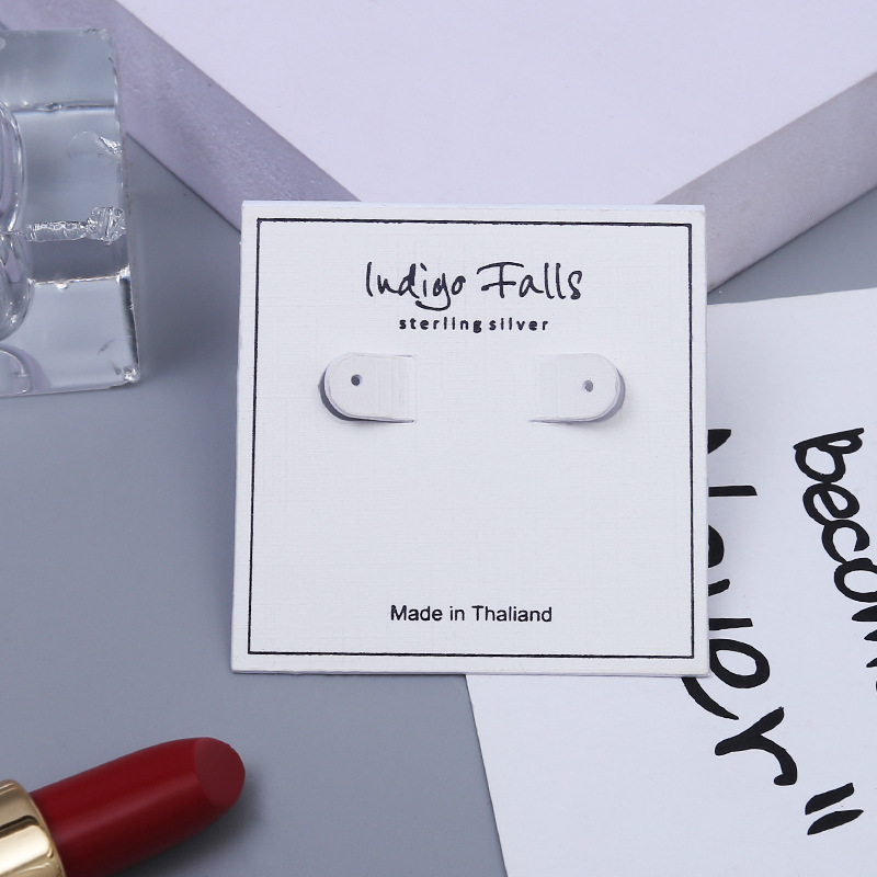 现货耳环卡片饰品 首饰耳钉耳夹卡纸手链包装 现货批发耳环纸卡