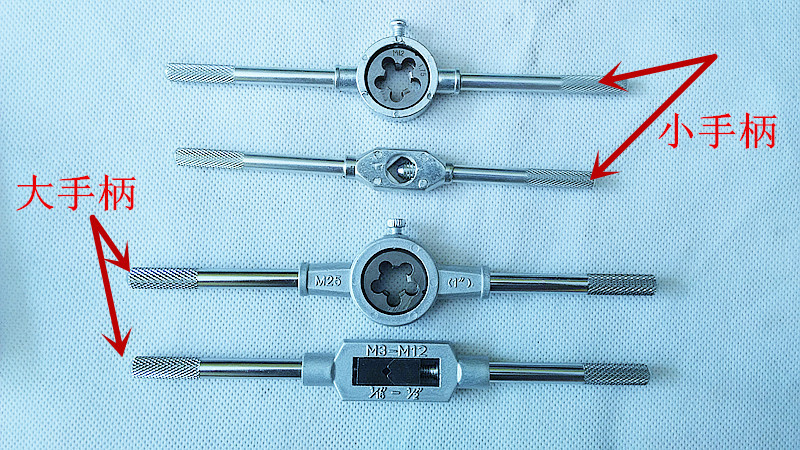 Los fabricantes suministran tap die traje mano tapping llave de torcedura métrica combinación
