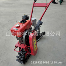 小型农田耕整机独轮链轨犁地机 柴油链轨式微耕机