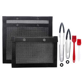 不粘网格袋 BBQ烧烤袋Non-Stick Mesh Grilling Bag 袋烤架清洁袋