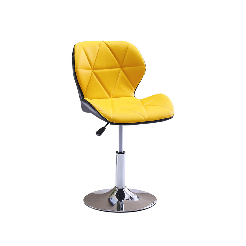 Modern minimalist high bar chair, rotating, height-adjustable, wheelbar stool, work chair, workshop, leisure tall bar stool chair