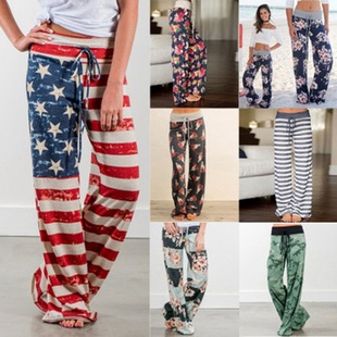 ӡ��ֱͲ���ѝ ���R�d�羳Print Pants���Q��a���eѝϵ������ѝ
