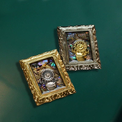 Enamel ins French Pin Corsage – Yaxa sancaqları
