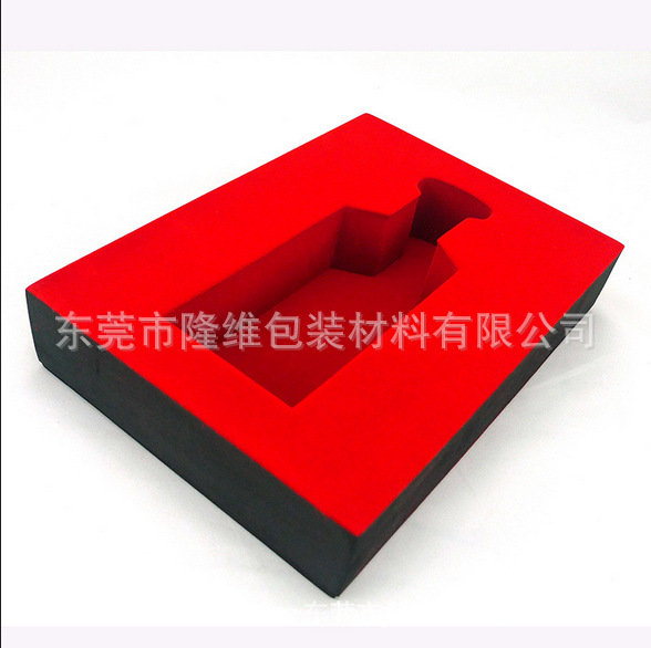 厂家化妆品精华液EVA植绒内衬EVA精油礼盒内托 EVA精雕工具箱内衬