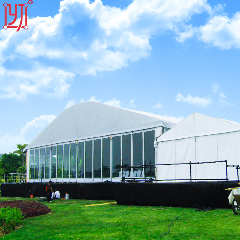 户外铝合金弧形篷房 弯柱篷房 弧形帐篷欧式篷房体育活动赛事篷房