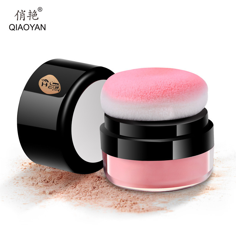 Beautiful Skin-Friendly Soft Air Cushion Blush for Contouring and Even Skin Tone Rouge Powder 1856