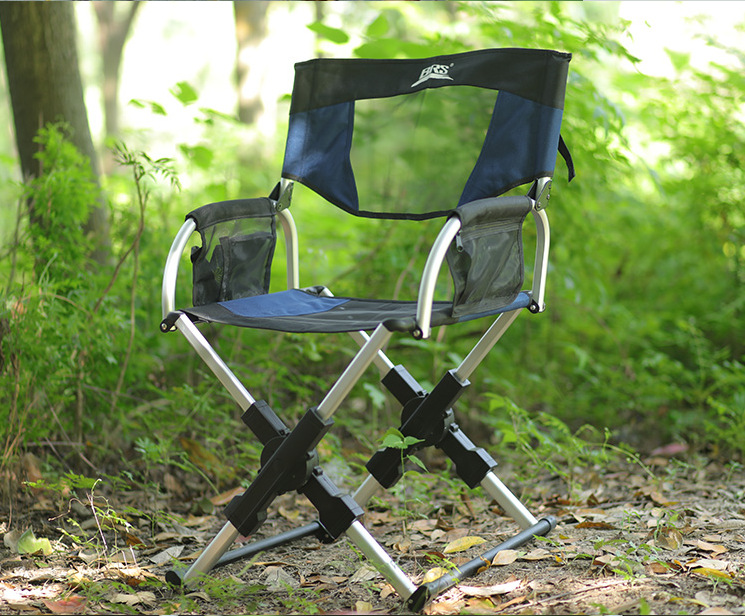 Hermano Jetta BRS-D3A hombro bolsa Director silla al aire libre pesca portátil plegable aleación de aluminio playa silla al aire libre