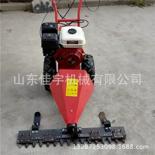 手推式四冲程剪草机自走式汽油宽幅除草机 果园清草机
