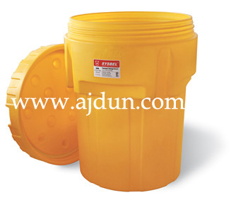 有毒物质密封桶 泄漏应急处理桶95加仑 化学原料储存输运桶