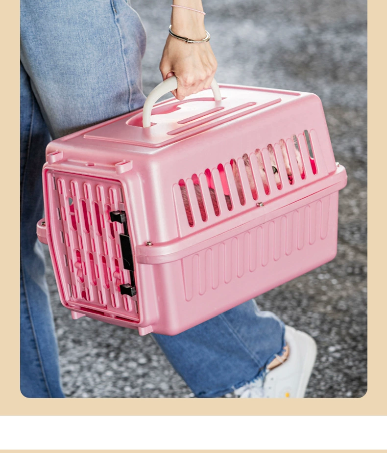 Коробка воздушного транспорта любимчика Кошка маленький размер автомобиль клетка Сяо Мао молоко собака вынос транспортная клетка самолет клетка оптом